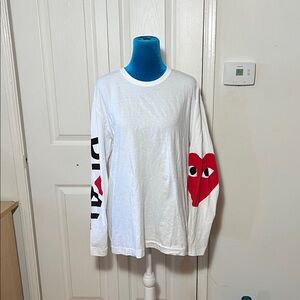 COMME DES GARÇONS Play Cotton Long Sleeve XL